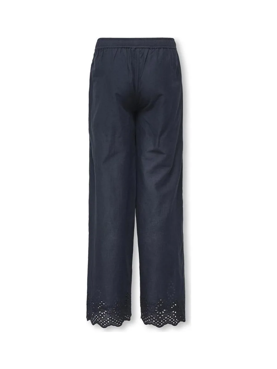 Pantalon fluide Marine Fille Kids ONLY Kogbondi 3