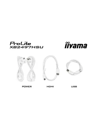 iiyama ProLite XB2497HSU-W1 computer monitor 19