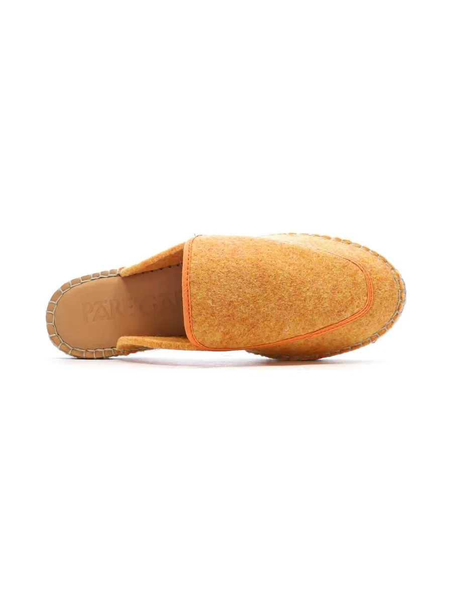 Chaussons Orange Femme Pare Gabia Barnabe 5