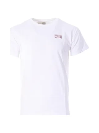 T-Shirt Blanc Homme Vans Plate 1
