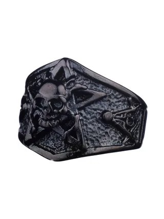 Bague Cadet noire 2