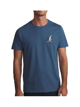 T-Shirt Marine Homme TBS Regate 1