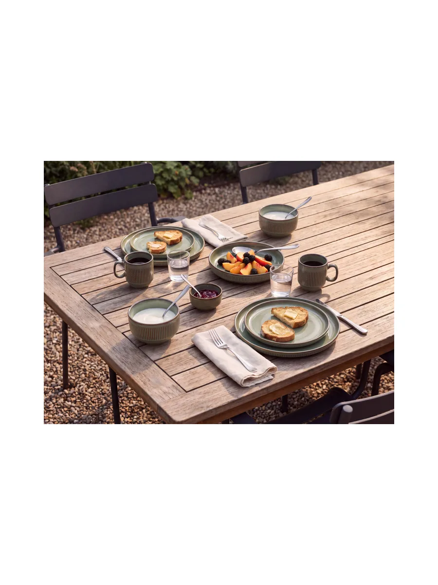 Assiette creuse Ø22,5cm - 6 pièces - collection REED - Forest 7