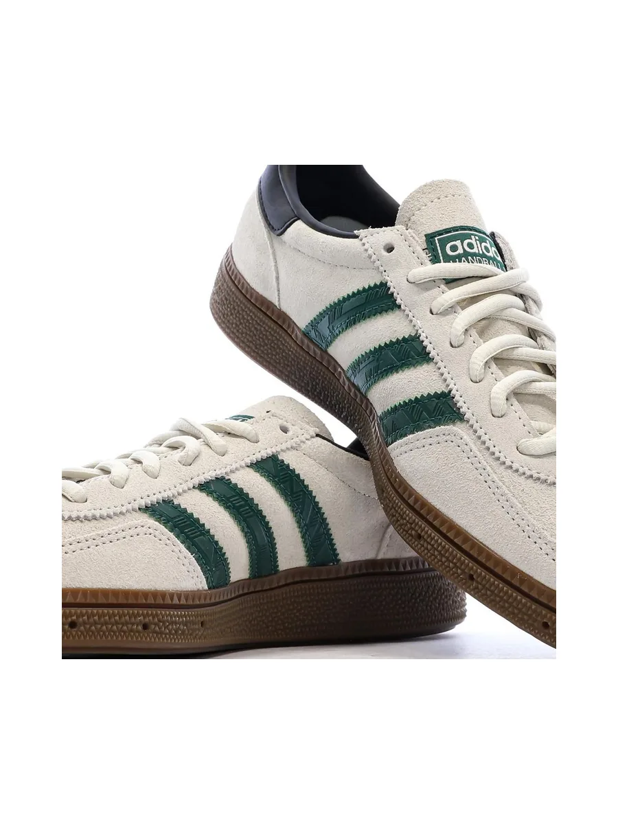 Baskets Beige/Verte Mixte Adidas Handball Spezial J 8
