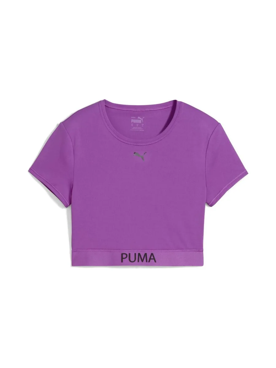 T-Shirt Violet Femme Puma Strong 2