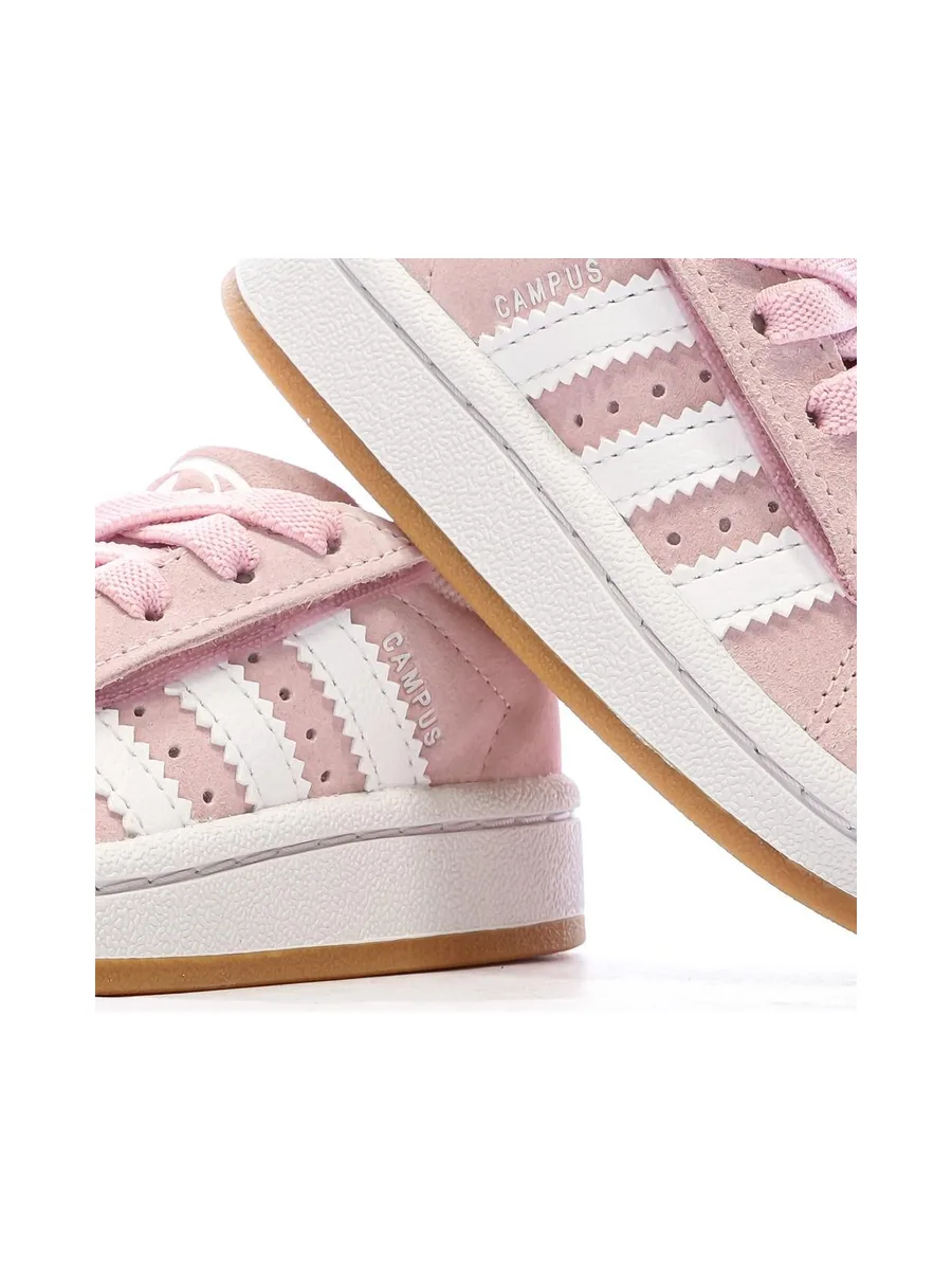 Campus Baskets Roses Clair Fille Adidas 8
