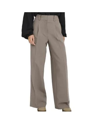 Pantalon Taupe Femme JDY Cille 1