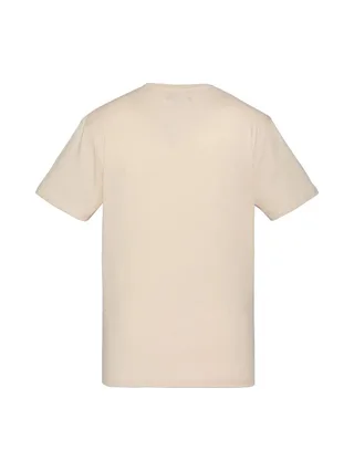 T-shirt Beige Homme Schott EMB 2