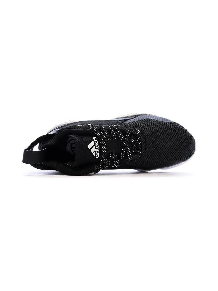 Chaussures de basketball Noires Homme Adidas Rose 5