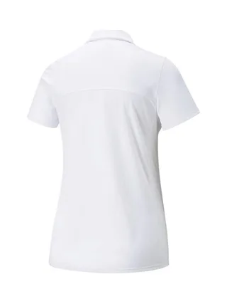 Polo Blanc Femme Puma Gamer 532989 2