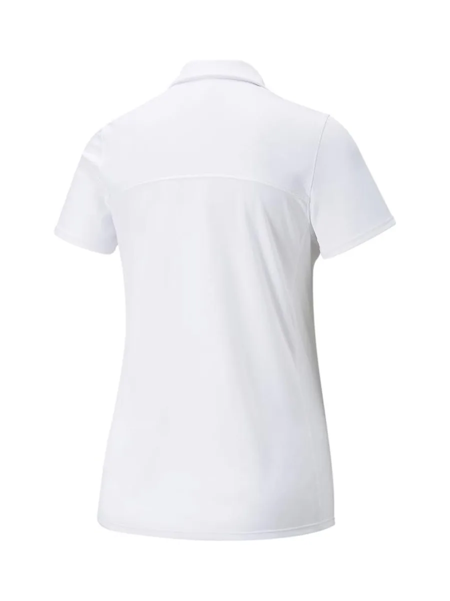 Polo Blanc Femme Puma Gamer 532989 3
