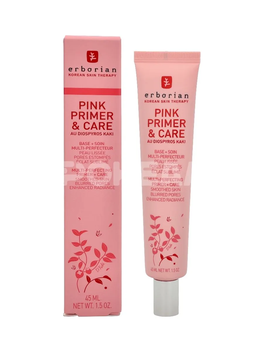Erborian Pink Primer & Care Radiance Foundation 45ml 1