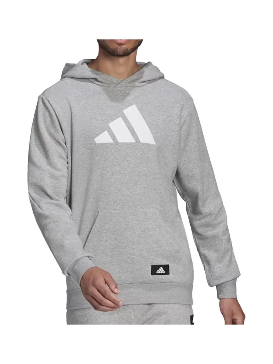 Sweat à capuche Gris Homme Adidas HA1412 1