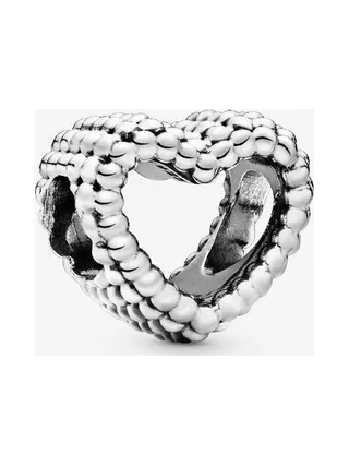 Pandora - Charm Cœur Perleed en argent 1