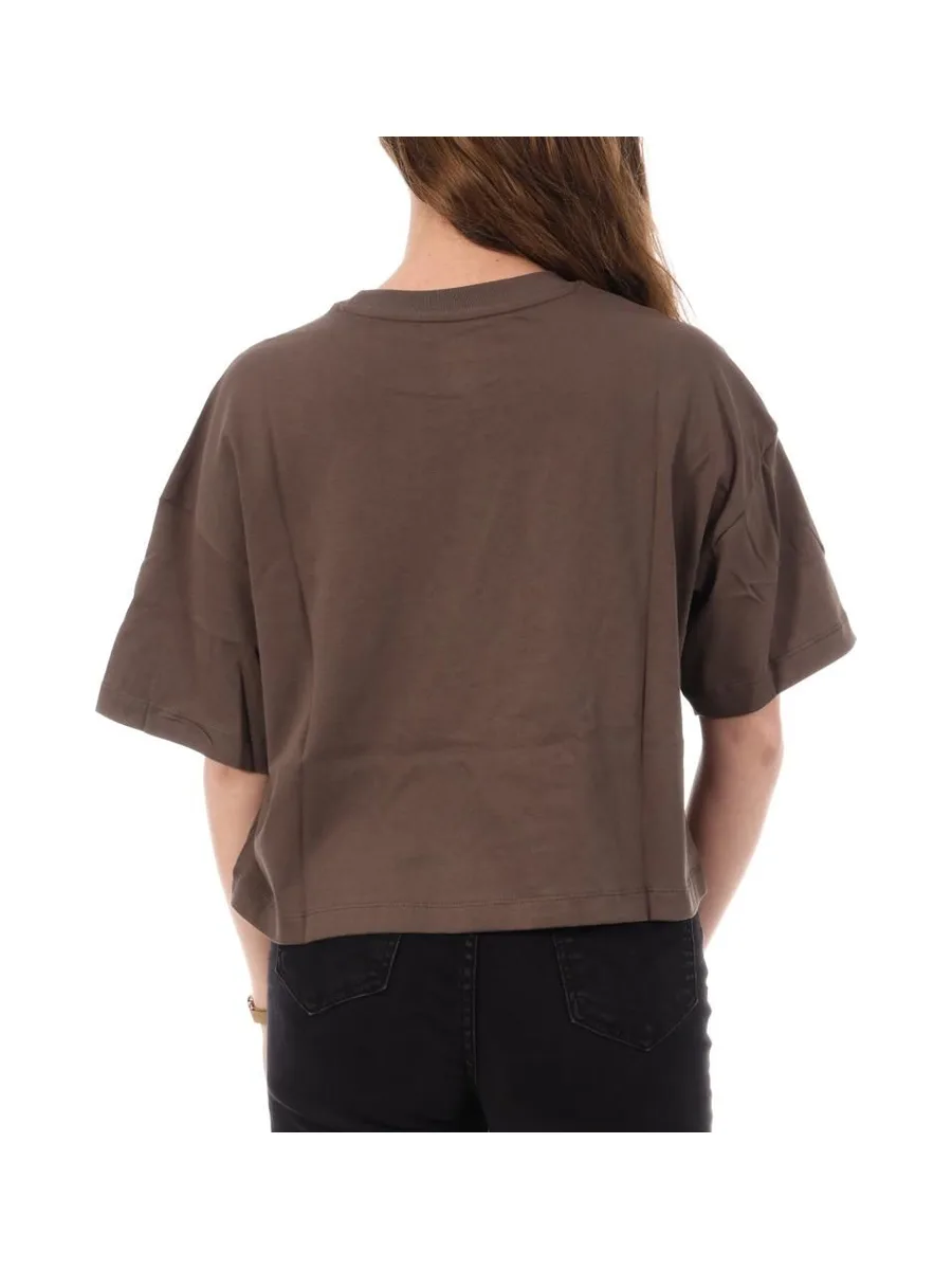 T-Shirt Marron Femme Converse Chuck Ghost 3