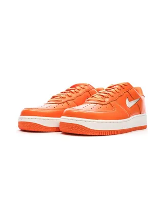 Baskets Oranges Homme Nike Air Force 1 Low 6
