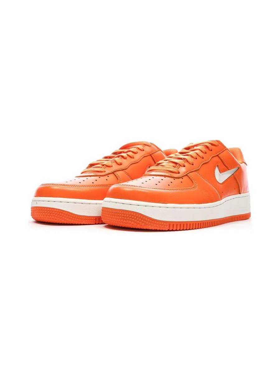 Baskets Oranges Homme Nike Air Force 1 Low 6
