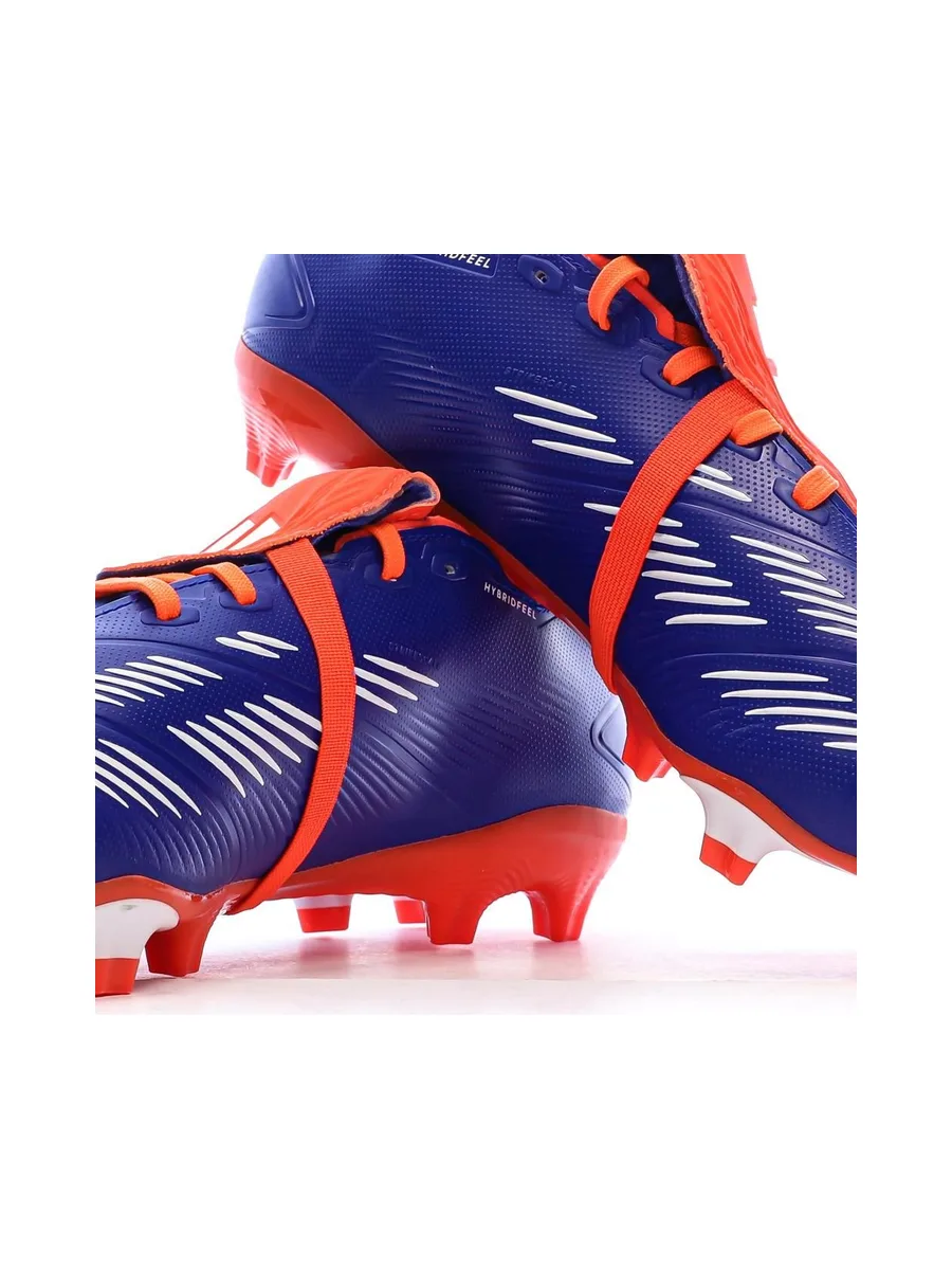Chaussures de football Bleu/Orange Homme Adidas Predator League 7