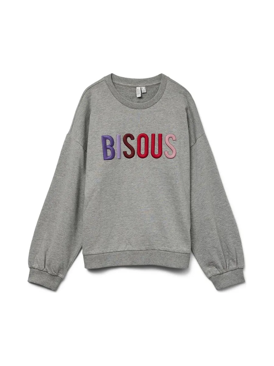 Sweat Gris Femme Vero Moda Botra 2