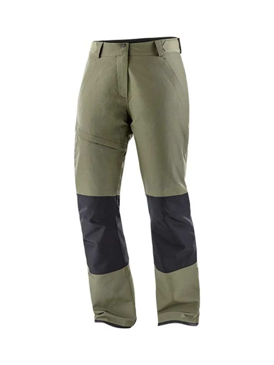 Pantalon de Ski Vert Femme Salomon Bashley Puff 2