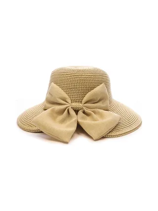 Chapeau de Paille Beige Femme Via Lorenzo Bohème 3