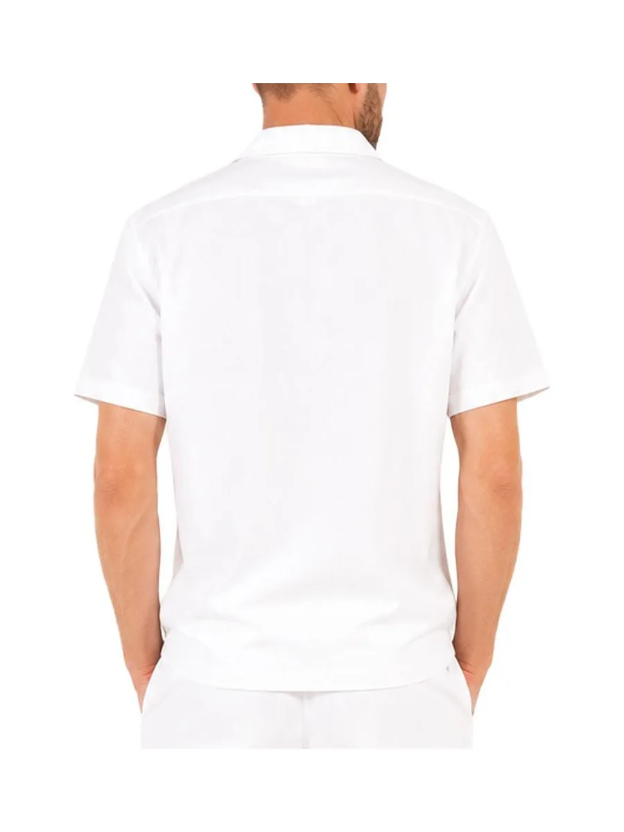 Chemise Blanche Homme RMS26 Seersucker 3