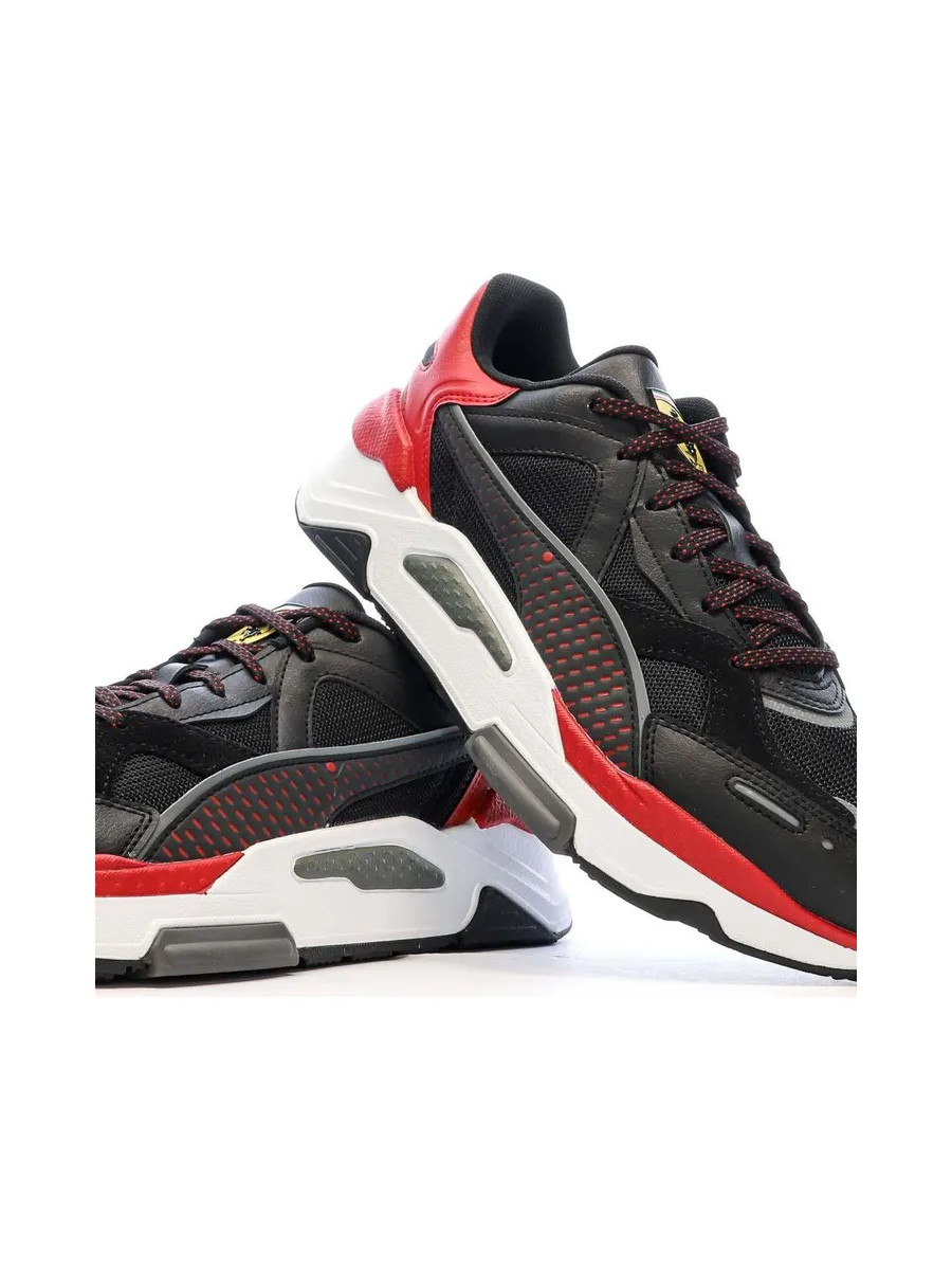 Baskets Noires/Rouges Homme Puma Ferrari Rs 8