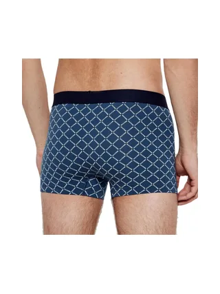 Coffret Boxer + Chaussettes Bleu Homme Tommy Hilfiger Trunk 3