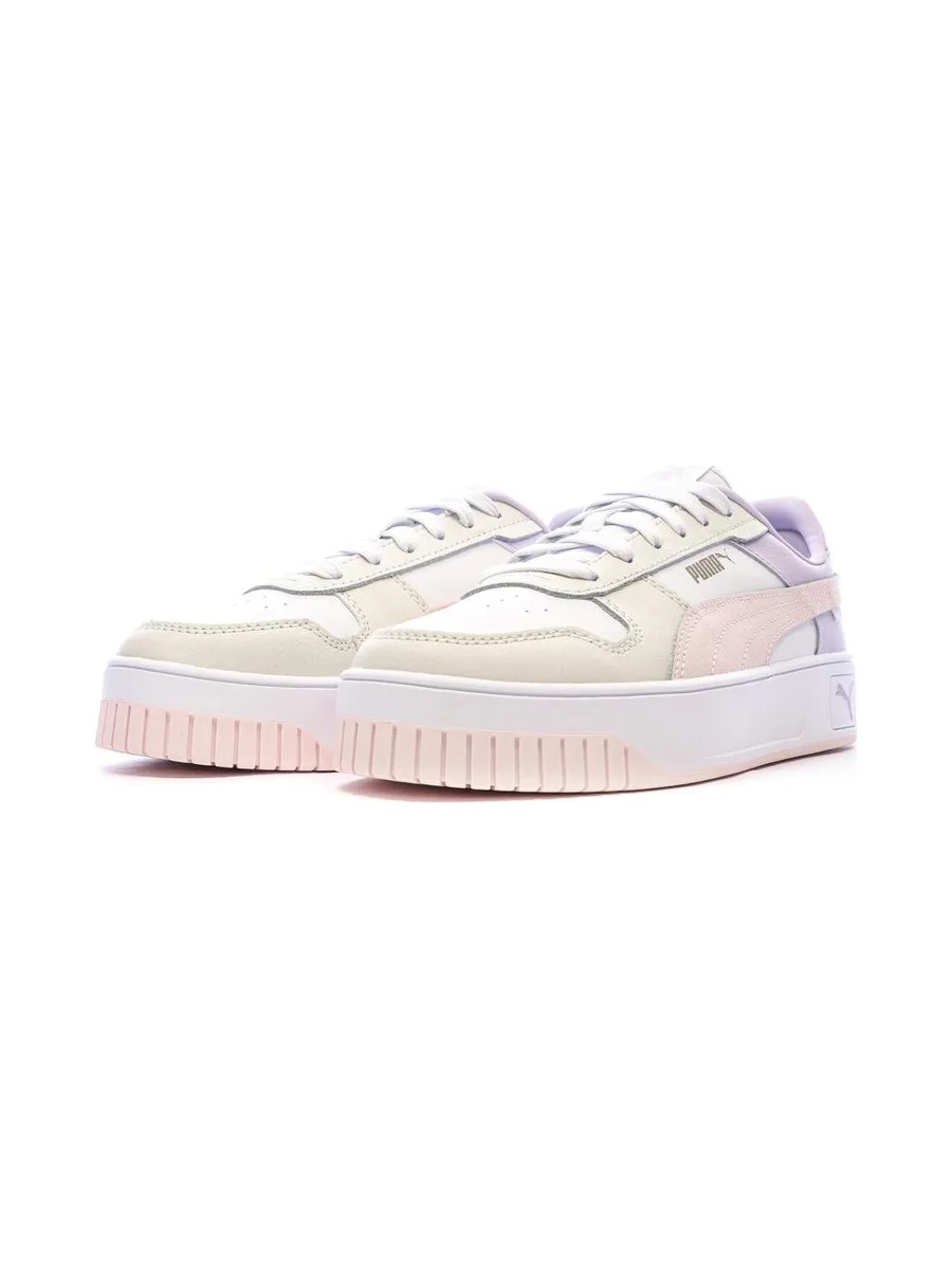 Baskets Blanches/Mauve/Rose Clair Femme Puma Wns Carina Street 7