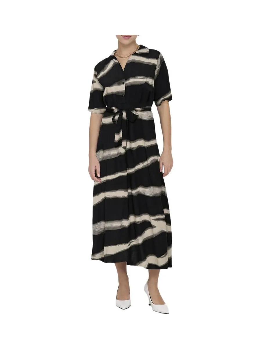 Robe Imprimé Noir/Blanc Femme JDY Starsezen Life 2/4 2