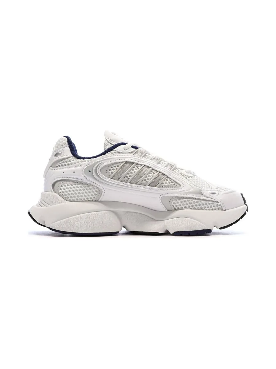 Baskets Blanches/Grises Femme Adidas Ozmillen 3