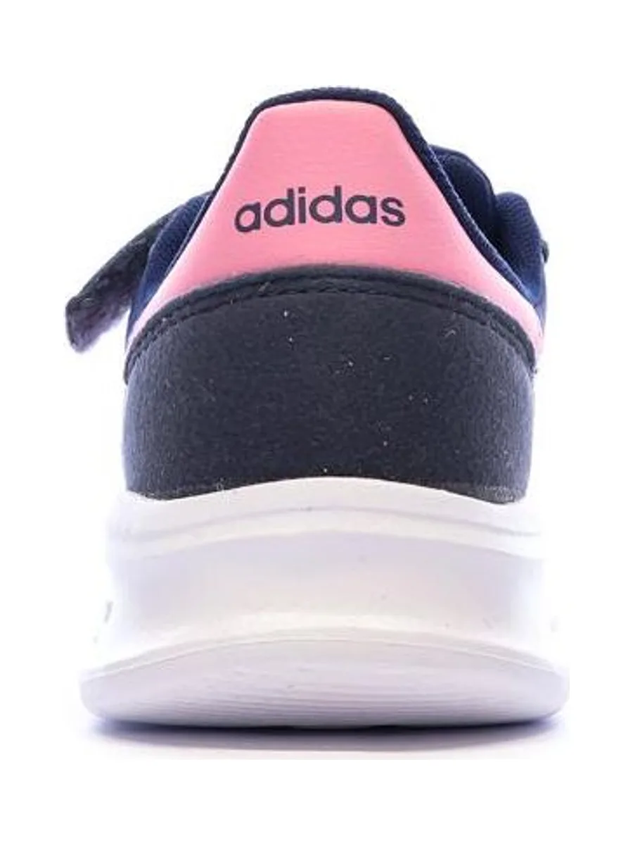 Baskets Marines/Roses Fille Adidas Run 70s 4