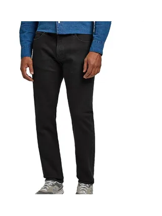 Jean Straight Fit Noir Homme Lee Farrow 1