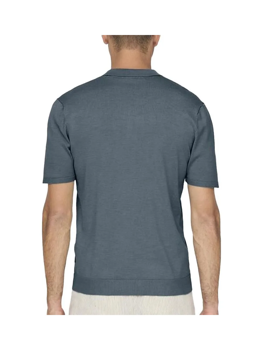 Polo Bleu Homme Only & Sons Skyler 2