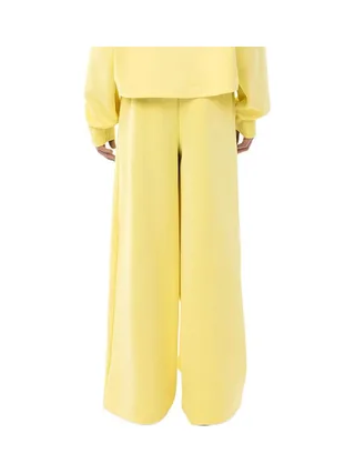 Pantalon Jaune Homme Lacoste Runway Oversized Satin 2