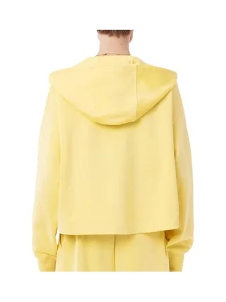 Sweat Jaune Femme Lacoste Runway Oversized 2