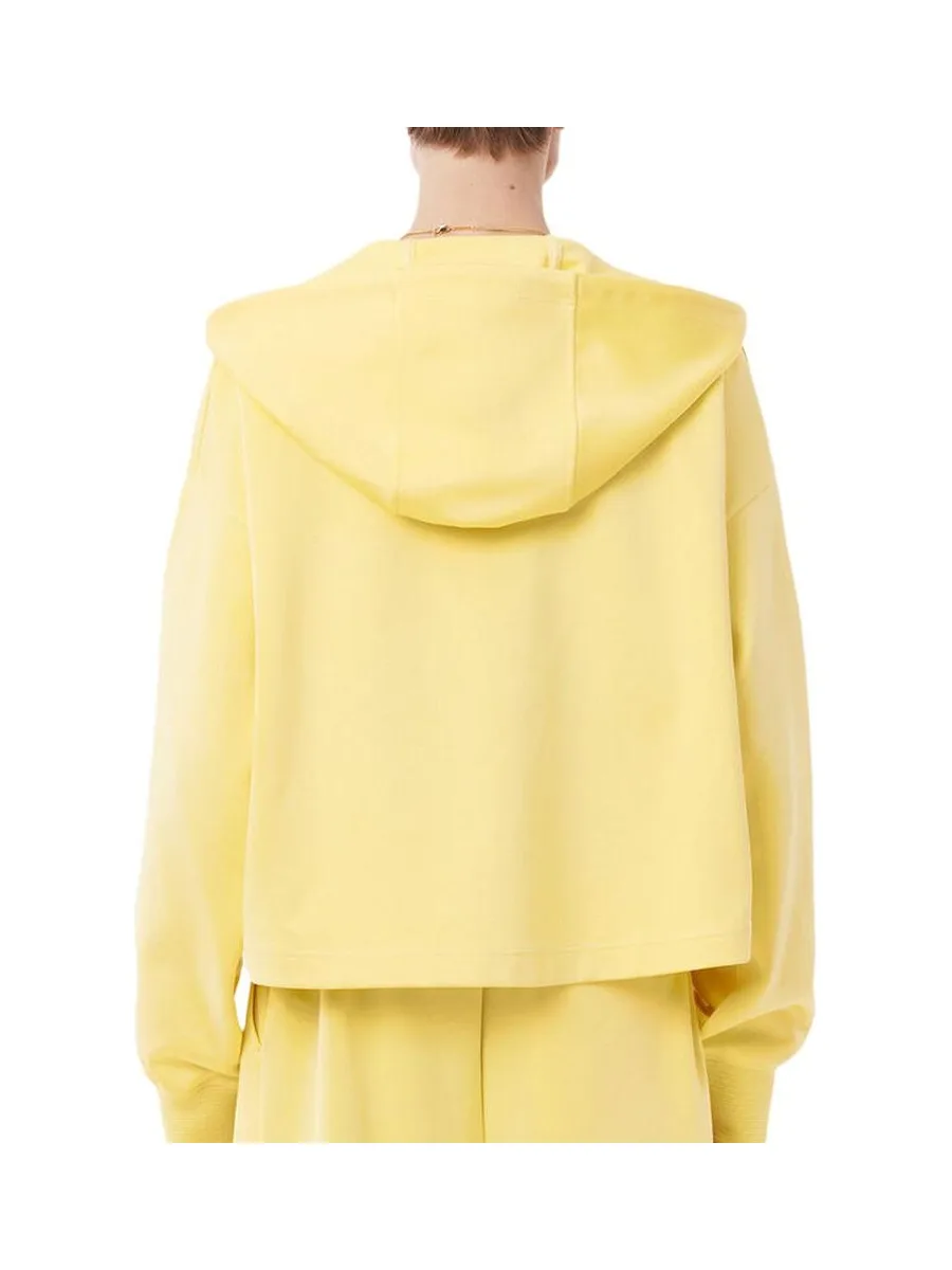 Sweat Jaune Femme Lacoste Runway Oversized 3