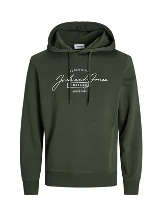 Sweat Vert Foncé Homme Jack & Jones Ferris 3