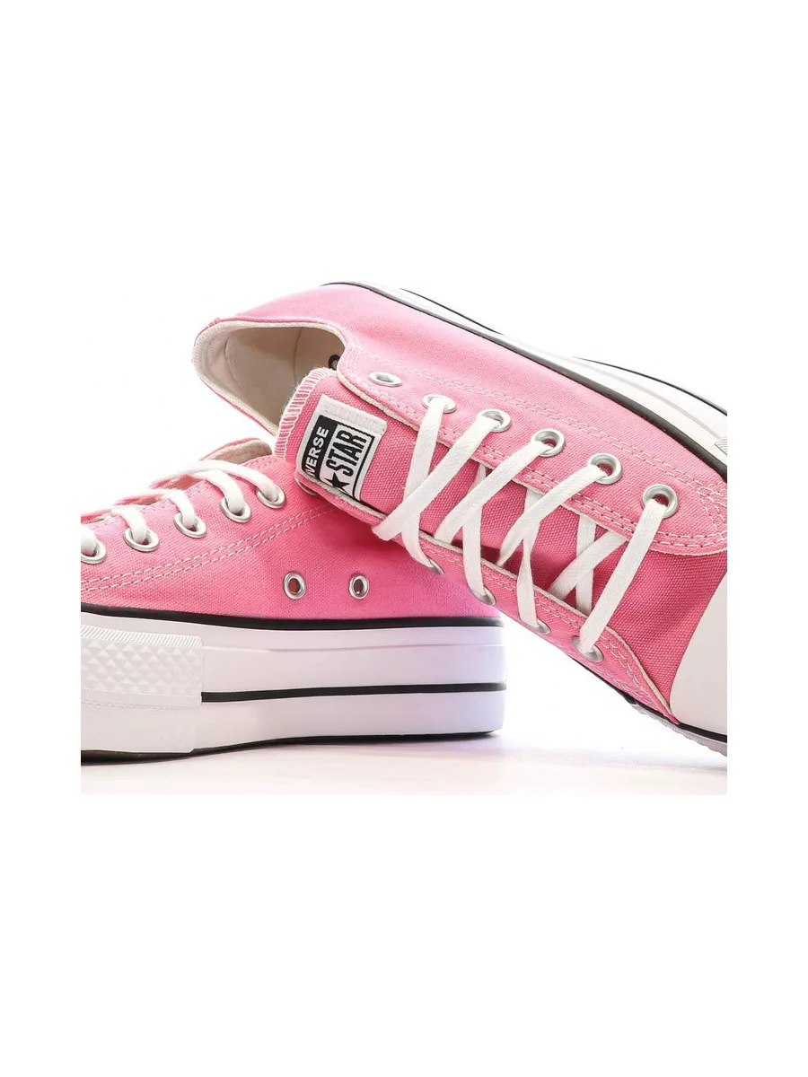 Baskets Roses Femme Converse All Star Lift A06508C 8