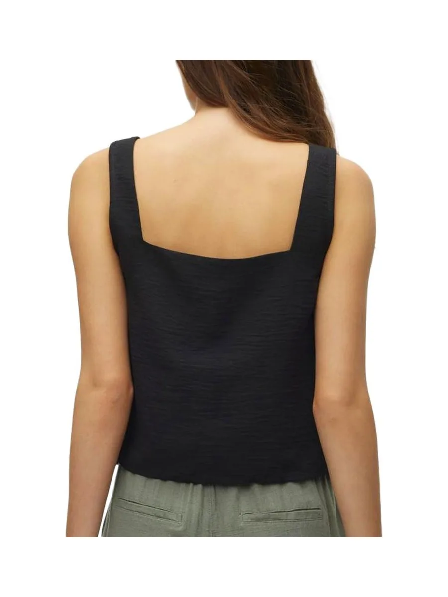Top Noir Femme Vero Moda Kita 3