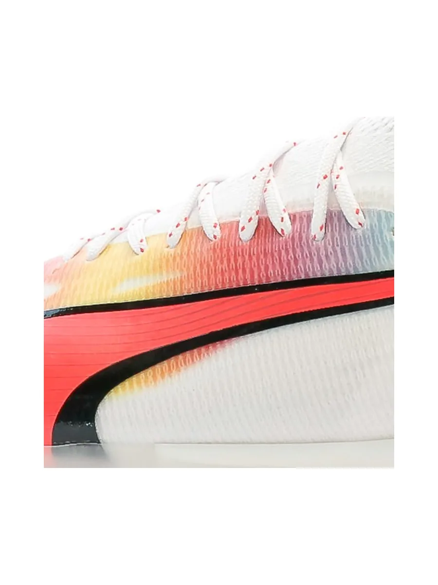 Chaussures de Football Blanches/Oranges Homme Puma Ultra Ultimate Fg/ag 8