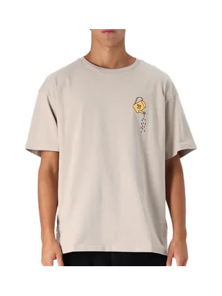 T-Shirt Beige Homme Converse High Summer 1