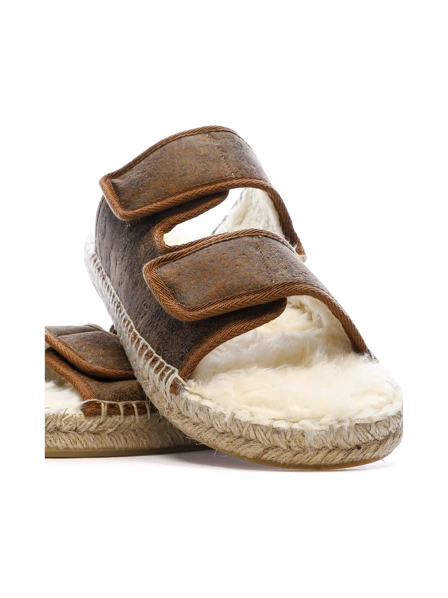 Sandales Marron clair Femme Pare Gabia Batista 8