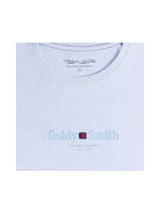 T-shirt Bleu Clair Homme Teddy Smith Tjim 2