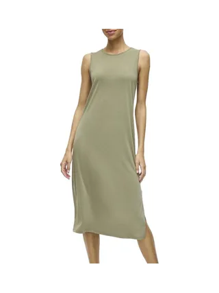 Robe Vert Femme Vila Modala 1