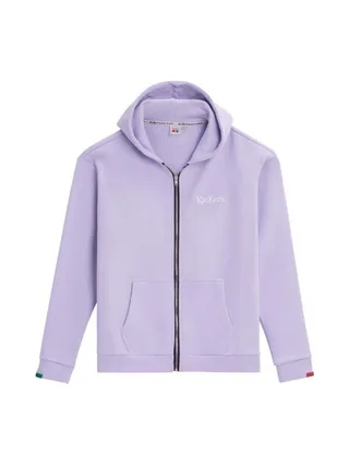 Sweat Zippé Mauve Homme Kickers Hoody 1