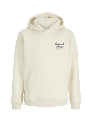 Sweat Blanc Garçon Jack & Jones Orrebro Typo 1