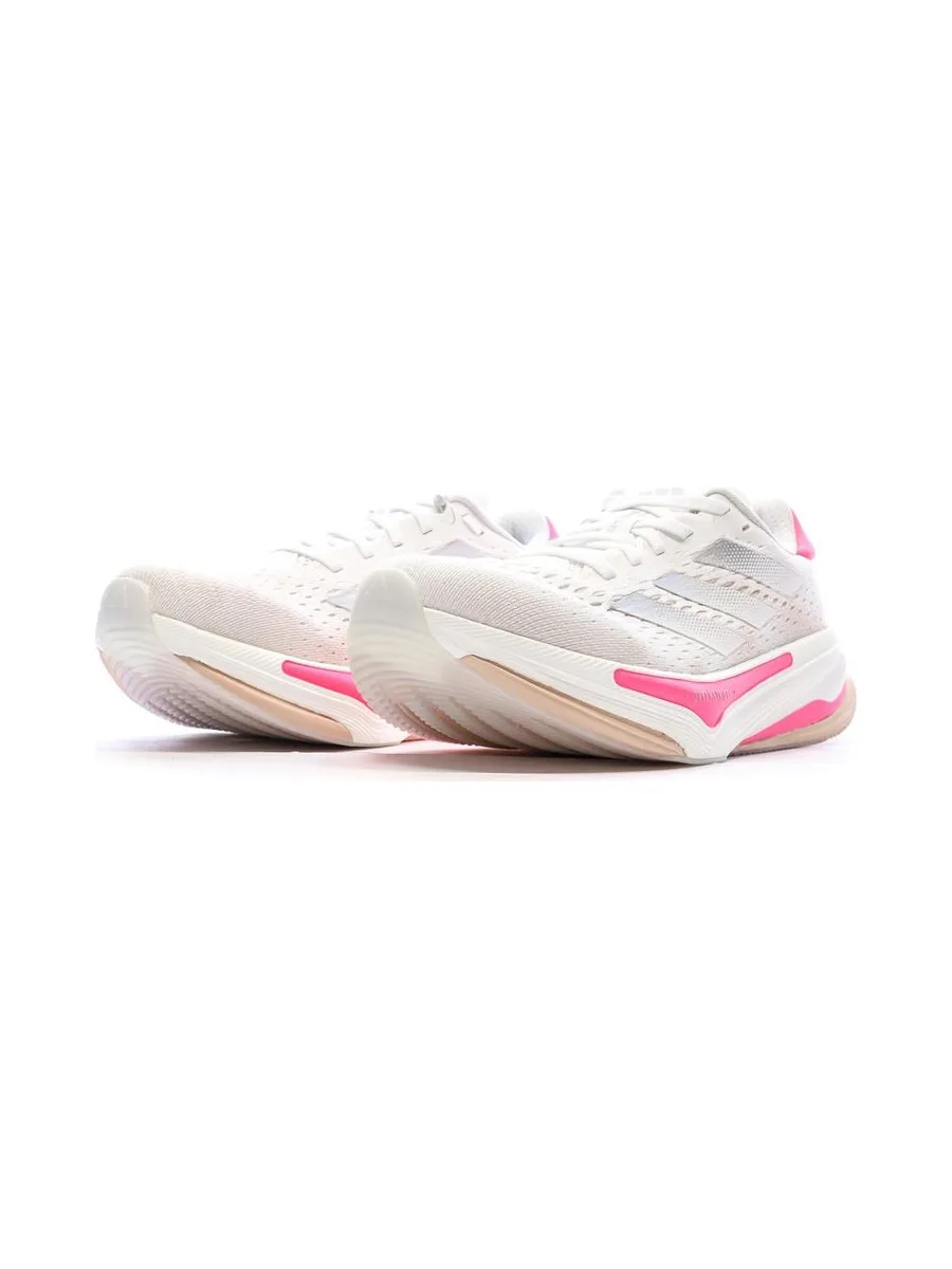 Chaussures de Running Blanc/Rose Femme Adidas Supernova Prima 6
