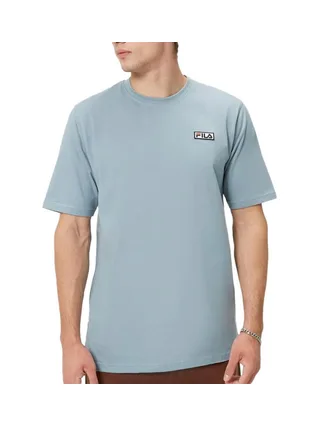 T-shirt Bleu Clair Homme Fila Embroidered 1