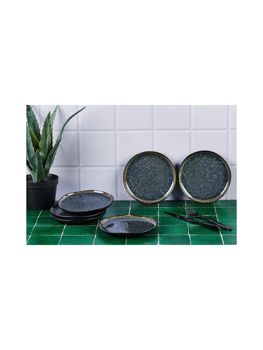 Assiette IRIS Ø16cm - 6 pièces - Bleu nuit 26